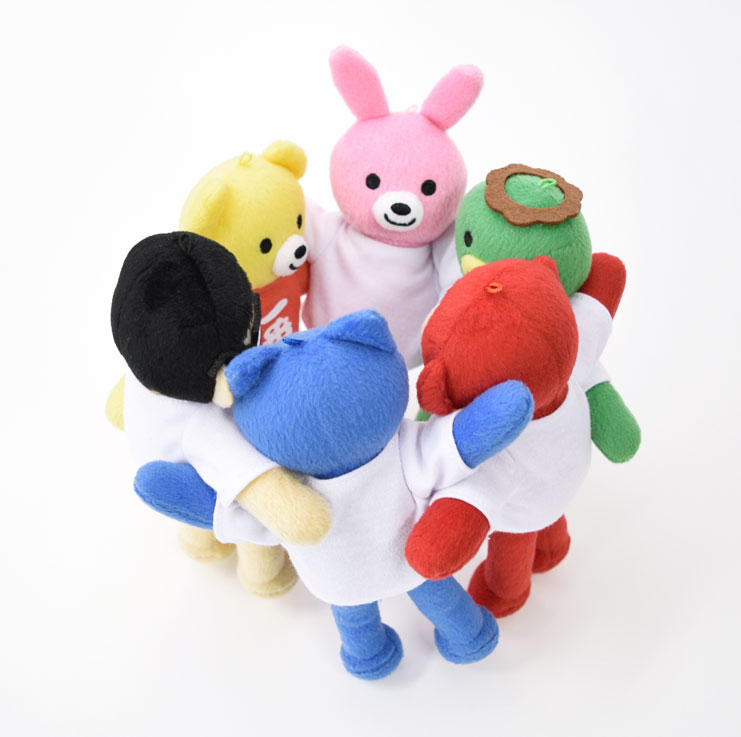 円陣 ぬいぐるみ オリジナルグッズ製作 Fansmade システムサービス